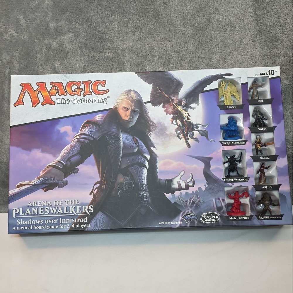 NEW! Magic The Gathering Arena of the Planeswalker Shadows Board Game Hasbro